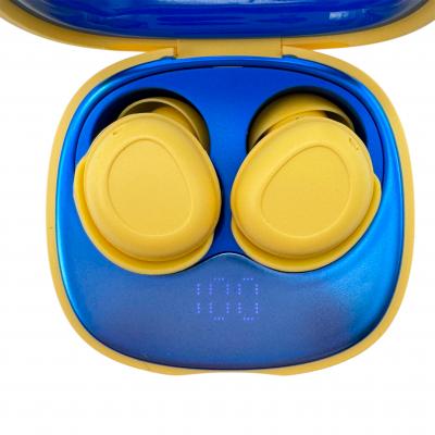Беспроводные наушники HOCO EW111 Friendly, Bluetooth, в кейсе, желтый