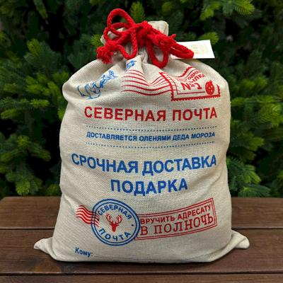 Мешок для подарков, Северная почта, 300*400, Darlens DL-DRL06456