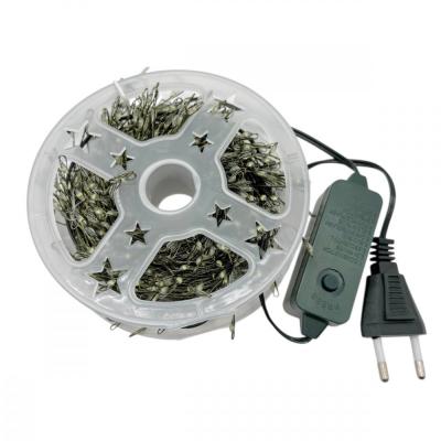 Гирлянда провол. 20м./600led, РОСА / МИШУРА З.П. бел. LX-535