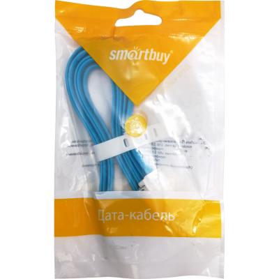 Кабель USB - iPhone 30pin, 1,2м, Smartbuy, магнитный, голубой (iK-412m blue)***