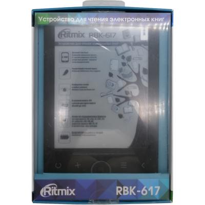 Электронная книга RITMIX RBK-617 черный 1024*758, 128 МБ, 600 Мгц.***
