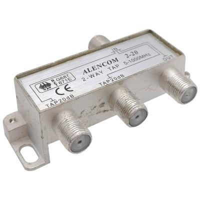 Ответвитель 2 отвода, 20дБ, AC-2-20db