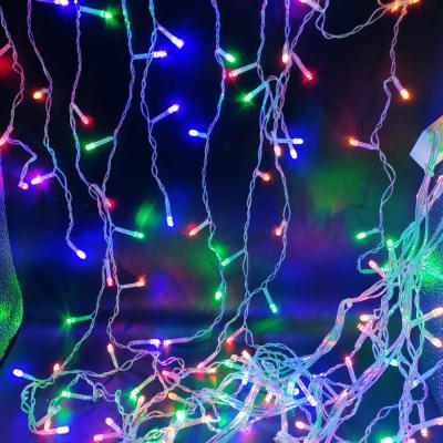 Гирлянда бахрома, 4,0м/0,4-0,6м, LED, RGB, П.П. LX-35
