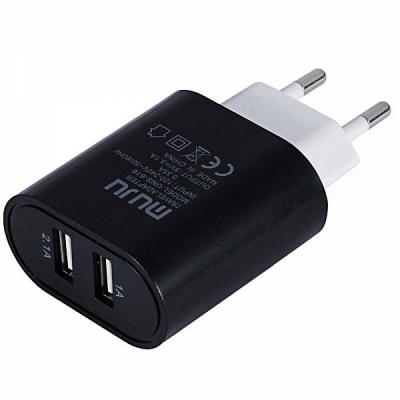 СЗУ MUJU UNS-616 2USB 3.1А, черный