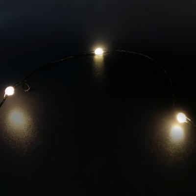 Гирлянда провол. 15м, 150LED, т.бел. капли макро, 8 функций, Luca String Light /87421/