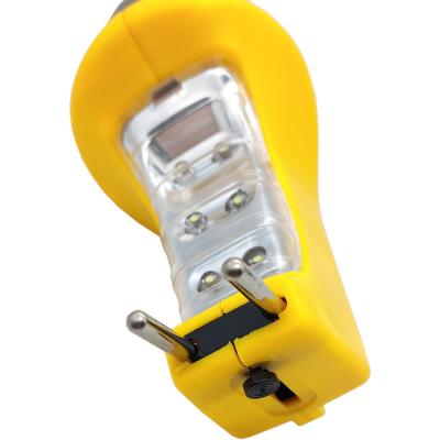 Фонарь ручной Smartbuy 4+6 LED, аккумуляторный, желтый (SBF-87-Y)