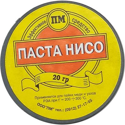 Флюс НИСО паста в б. 20гр. ПМ