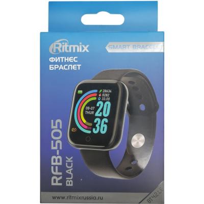 Фитнес браслет Ritmix RFB-505 черный**
