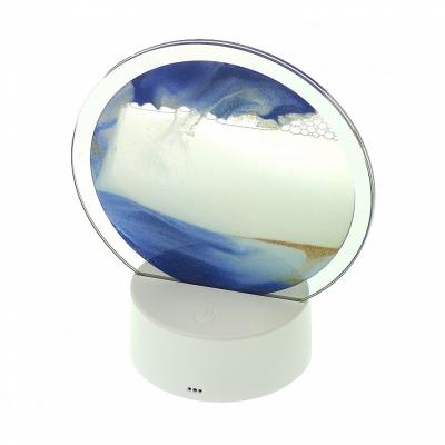 Светильник настольный Огонек OG-LDP34 RGB (Синий песок)
