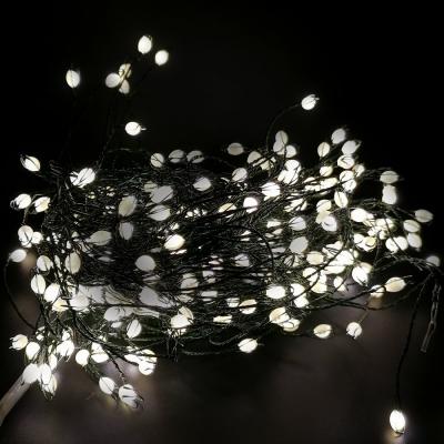 Гирлянда провол. 6м, 240LED, т.бел. капельки, Luca Капельки Light /84913/