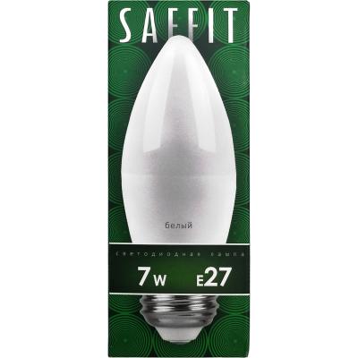 LED лампа C37/07W/4000/E27, SAFFIT /55033/