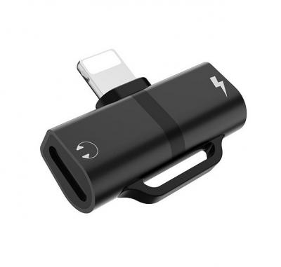 Адаптер audio HOCO LS20 для Apple, черный