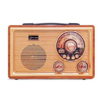 Радио БЗРП РП-335, УКВ 64-108МГц, акб, R20*4, AUX, USB, microSD, bluetooth
