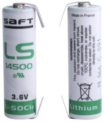 Элемент питания ER14500 SAFT LS CNR с лепестковыми выводами***