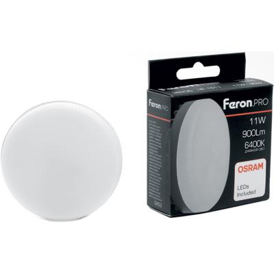 LED лампа GX53/11W/6400, Feron.PRO /38207/***