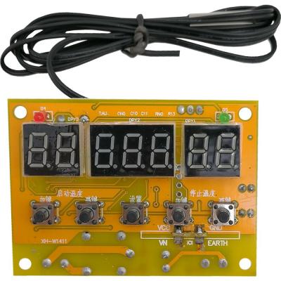 Термостат ХН-W1411, -19..+99℃, цифровой, 220V 10A, рамка