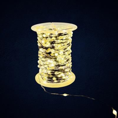 Гирлянда провол. 50м, 500LED РОСА т.бел LX-616 пульт IP44+