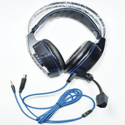 Наушники HOCO W102 Cool Tour игровая гарнитура, синий
