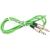 Jack 3,5mm - Jack 3,5mm 1,0м stereo Belsis BS3018, зеленый