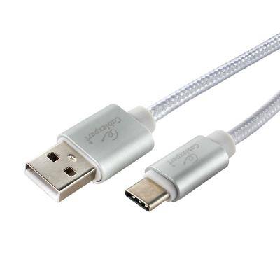 Кабель USB - Type C, 1,0м, Cablexpert CC-U-USBC02S-1M, до 5А /16674/