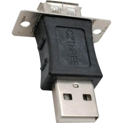 Переходник гн.USB A - шт.USB A на корпус /47171