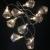 Гирлянда нитевая, 2м, 10LED, Фонарики, тепл.