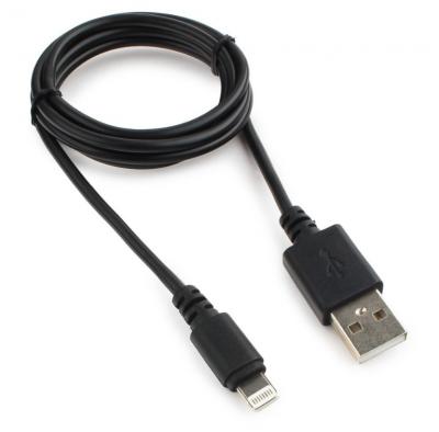 Кабель USB - Lightning 8pin, 1,0м, Cablexpert CC-USB-AP2MB AM/Apple, черный, блистер