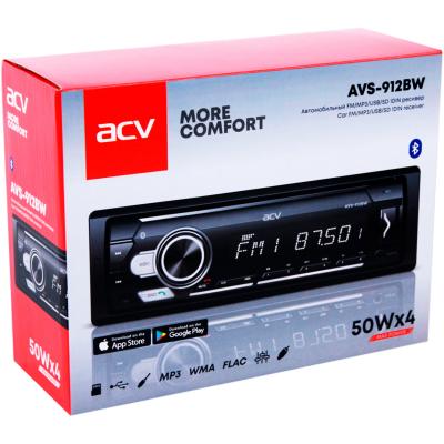 Автомагнитола ACV AVS-912BW Bluetooth/USB/SD/FM