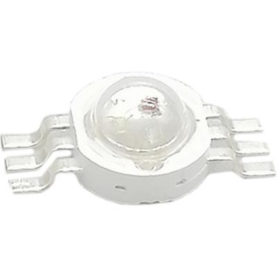 Светодиод 3W RGB (Uпит= кр. 2V; зел.3,2V; син. 3,2V <120°>)