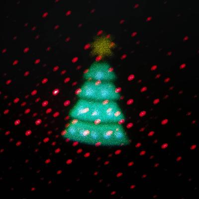 Световая установка Огонёк OG-LDS10 уличная (RGB 6Вт+кр.лазер,IP44, 3 слайда) черный