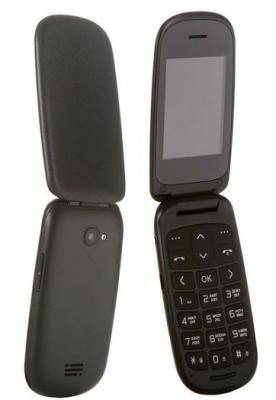 Мобильный телефон F+ Flip 1 (раскладушка) Black