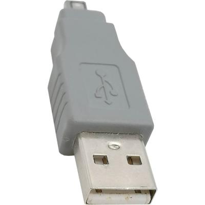 Переходник USB AM - mini USB 4P-4  6-093