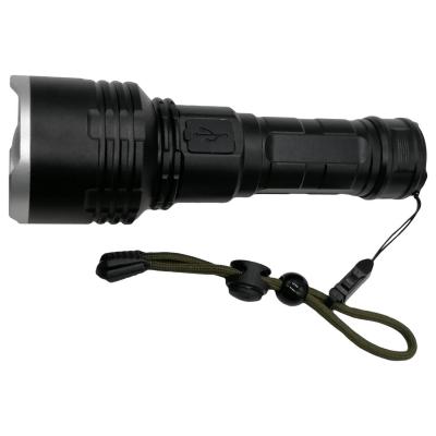 Фонарь ручной Bailong BL-531-P90, 5 режимов, ZOOM, 1*26650/18650/3*LR03, кабель microUSB**