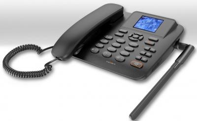 Стационарный телефон GSM teXet FX-200 черный