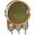 Резистор переменный 3pin, 0,5K, (d-17 мм, резьба М7, Вал d-6 мм)