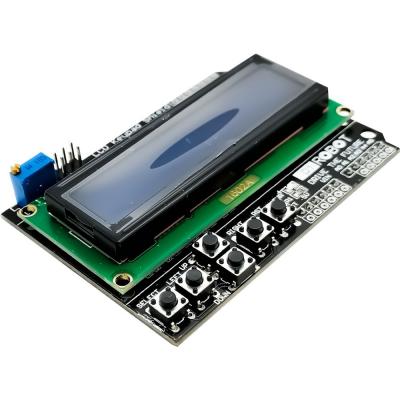 Модуль ЖК индикатор с кнопками LCD1602-keypad, KZY4004 /