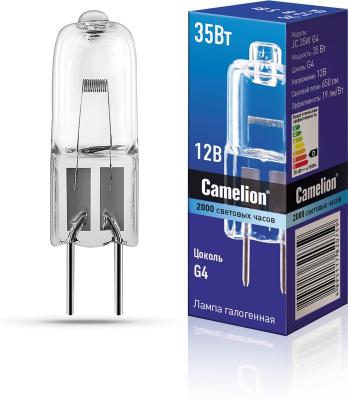 Лампа Camelion JC 35W G4 (галоген, без рефлектора, 12V) 
