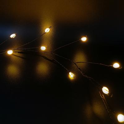 Гирлянда провол. 10м, 400LED, т.свет. капли макро, 8 функций, Luca Snake Light /87429/
