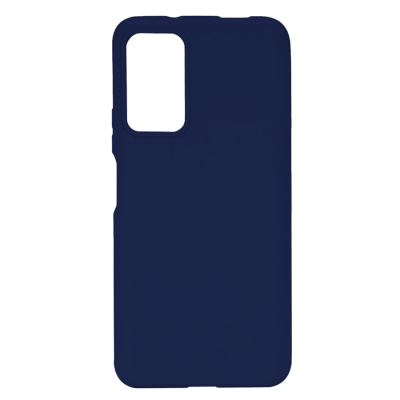 Чехол-накладка iPhone X/XS, More choice Silicone MATTE (Dark Blue)