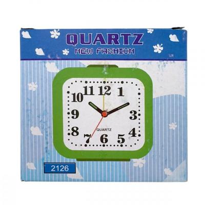 Часы-будильник PERFEO Quartz PF-TC-004, прямоугольные, 8*7,5 см, черный