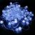 Гирлянда нитевая, 10м, 80LED, прозр/Шары бел. П.П. LX-375