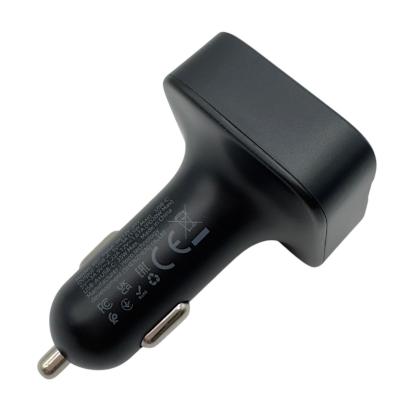FM модулятор HOCO E87, bluetooth, 2USB+USB-C 20W, черный
