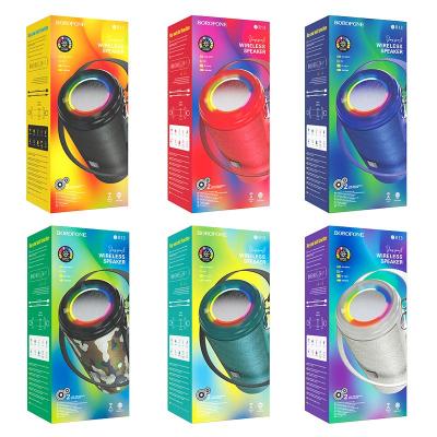 Активная колонка BOROFONE BR13 (FM/AUX/USB/microSD/BT/TWS), синий***