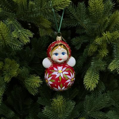 Игрушка ёлочная, 1шт. 12см. Неваляшка /ФУП4-2432