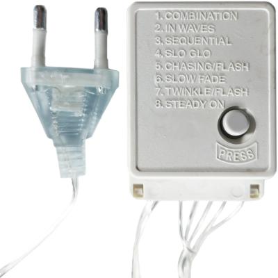 Гирлянда нитевая, 50м, 240LED, т.бел. матовый диод, П.П. LX-106
