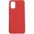Чехол-накладка Galaxy A02S (2020), More choice Silicone MATTE (Red)