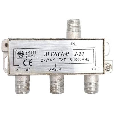 Ответвитель 2 отвода, 20дБ, AC-2-20db