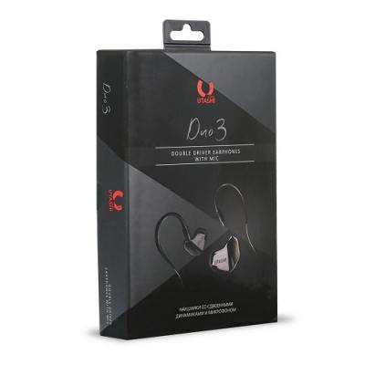 Мобильная универсальная гарнитура SmartBuy UTASHI DUO III, графит (SBHX-530)***