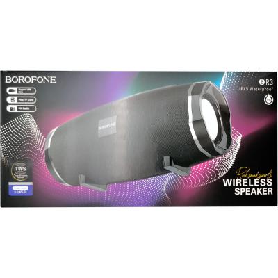 Активная колонка BOROFONE BR3 (FM/AUX/USB/microSD/BT/TWS), черный***
