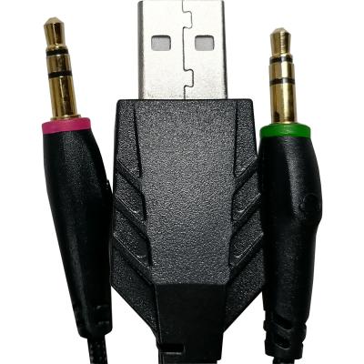 Игровая гарнитура Smartbuy RUSH STORMER, динамик 50мм, LED-подсветка, черн/зелен (SBHG-5200)***